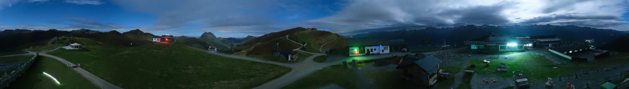 Wildkogel Arena Wildkogelbahn snow cam captured at 23 September 2026 at 11:54 pm GMT+2