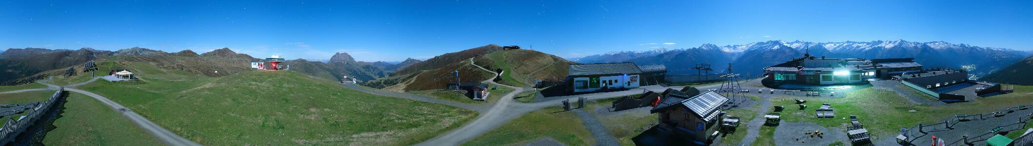 Wildkogel Arena Wildkogelbahn snow cam captured at 25 September 2026 at 11:59 pm GMT+2