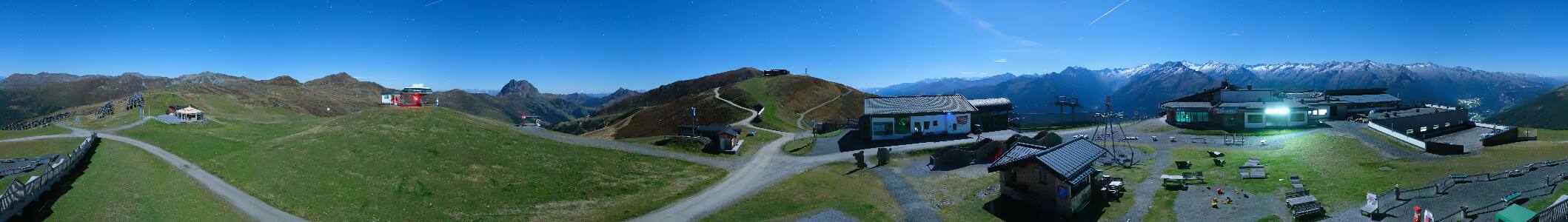 Wildkogel Arena Wildkogelbahn snow cam captured at 27 September 2026 at 11:50 pm GMT+2