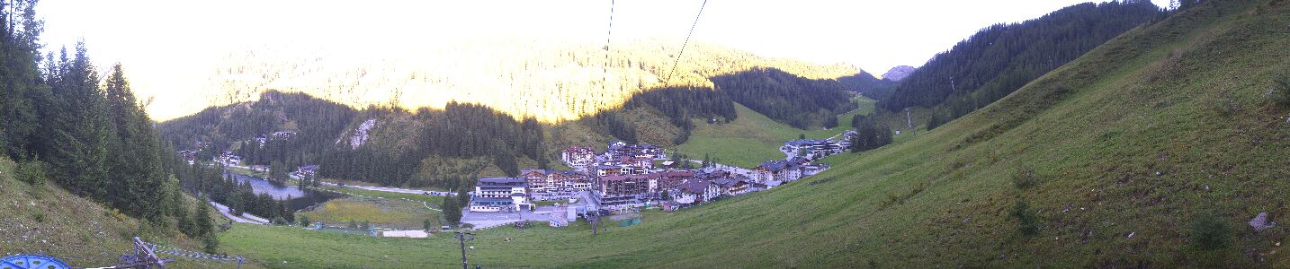 Zauchensee Rosskopf snow cam captured at 15 September 2026 at 6:12 pm GMT+2