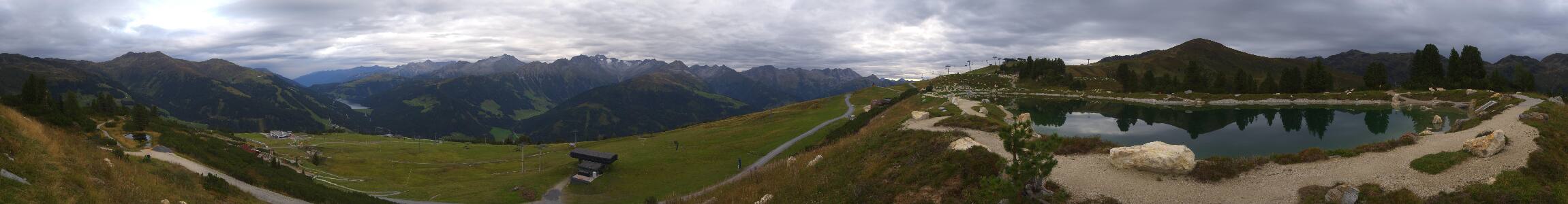 Zillertal Arena Gerlos Latschensee snow cam captured at 13 September 2026 at 6:50 pm GMT+2