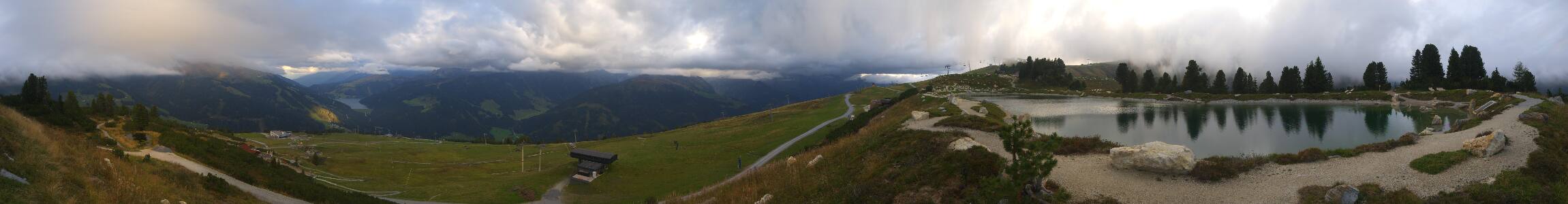 Zillertal Arena Gerlos Latschensee snow cam captured at 16 September 2026 at 6:35 pm GMT+2