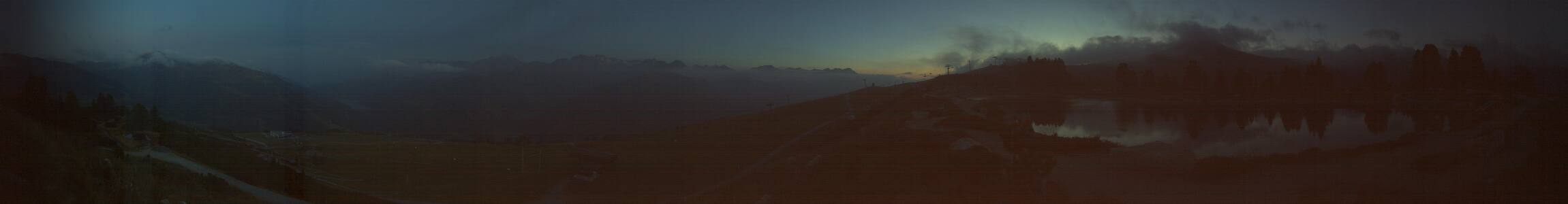 Zillertal Arena Gerlos Latschensee snow cam captured at 2 October 2026 at 7:20 pm GMT+2