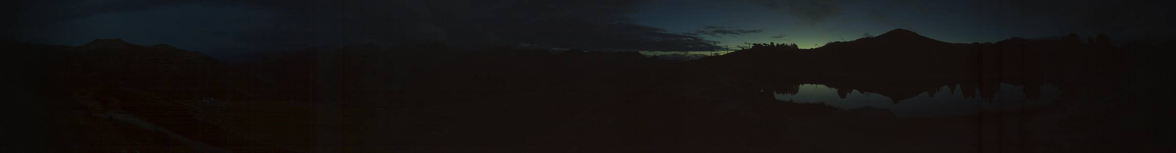 Zillertal Arena Gerlos Latschensee snow cam captured at 5 October 2026 at 7:20 pm GMT+2