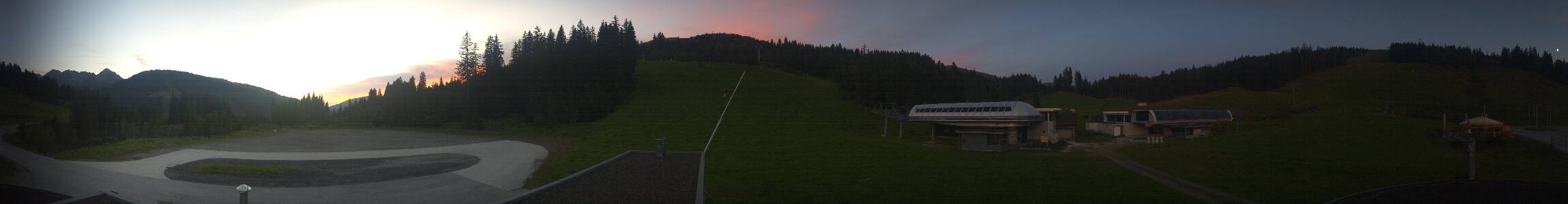 Zillertal Arena Gerlospass Tal snow cam captured at 19 September 2026 at 7:38 pm GMT+2