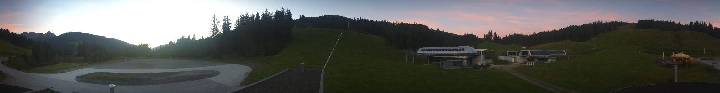 Zillertal Arena Gerlospass Tal snow cam captured at 23 September 2026 at 7:32 pm GMT+2