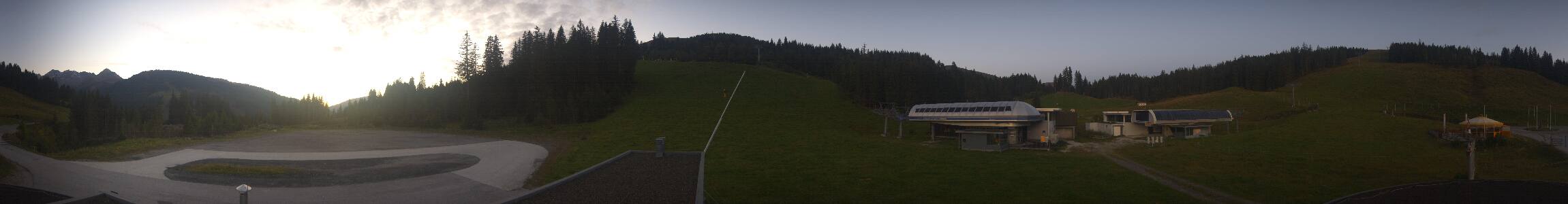 Zillertal Arena Gerlospass Tal snow cam captured at 28 September 2026 at 7:18 pm GMT+2