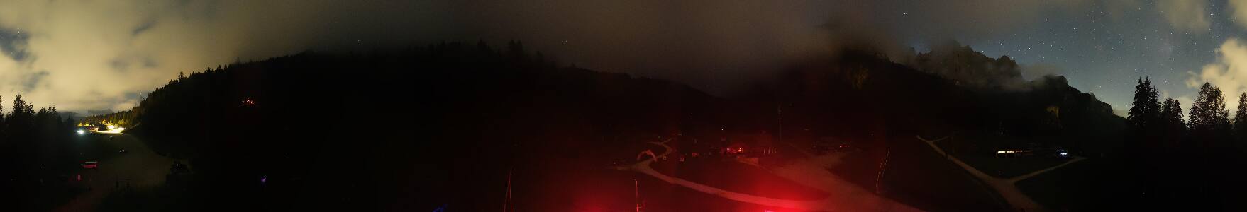 Alleghe Piani di Pezze snow cam captured at 11 September 2026 at 11:52 pm GMT+2