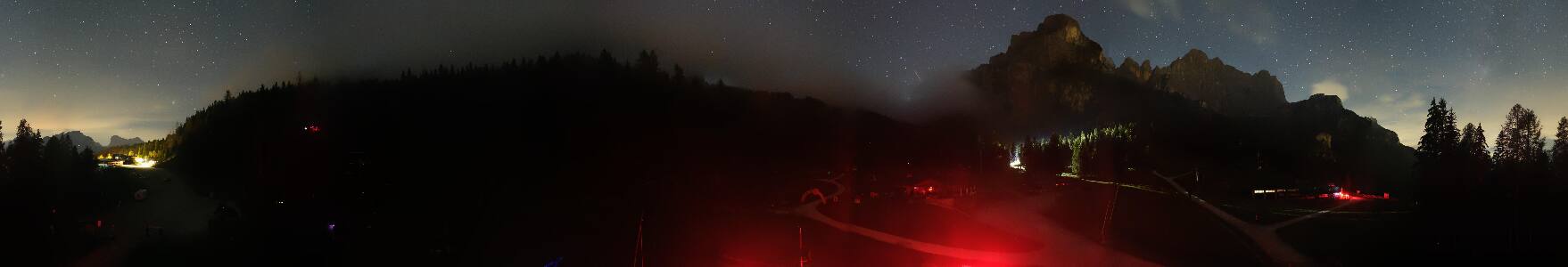 Alleghe Piani di Pezze snow cam captured at 12 September 2026 at 11:53 pm GMT+2