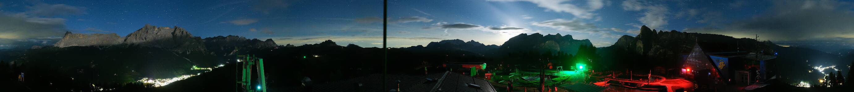 Alta Badia Club Moritzino snow cam captured at 20 September 2026 at 11:51 pm GMT+2