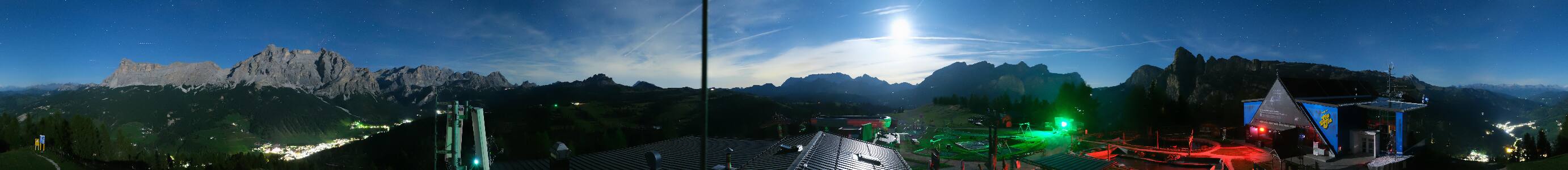 Alta Badia Club Moritzino snow cam captured at 21 September 2026 at 11:55 pm GMT+2
