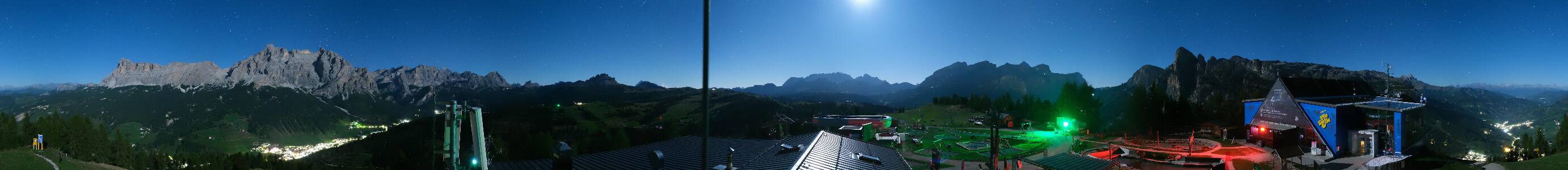 Alta Badia Club Moritzino snow cam captured at 22 September 2026 at 11:53 pm GMT+2