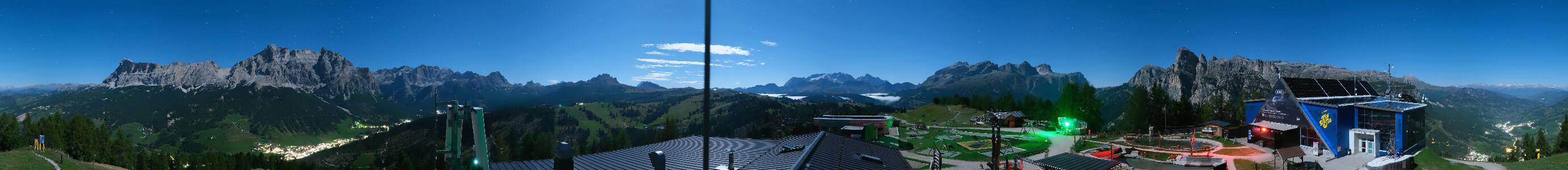 Alta Badia Club Moritzino snow cam captured at 25 September 2026 at 11:51 pm GMT+2
