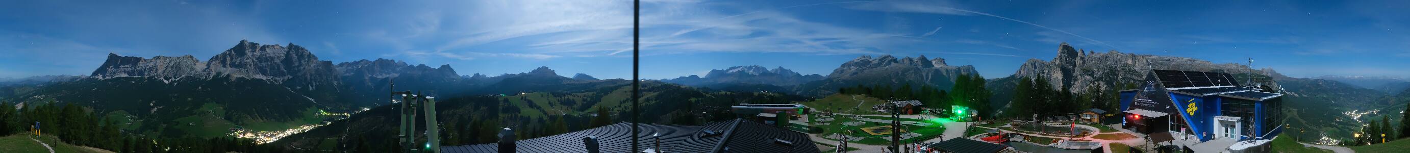 Alta Badia Club Moritzino snow cam captured at 26 September 2026 at 11:45 pm GMT+2