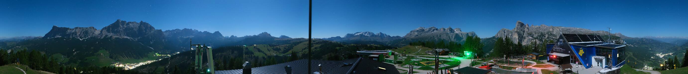 Alta Badia Club Moritzino snow cam captured at 27 September 2026 at 11:50 pm GMT+2
