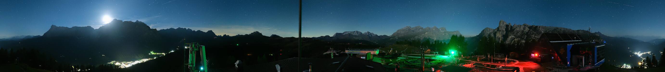 Alta Badia Club Moritzino snow cam captured at 2 October 2026 at 11:50 pm GMT+2