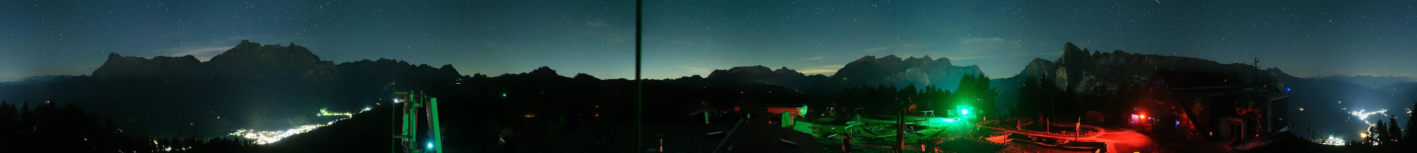 Alta Badia Club Moritzino snow cam captured at 3 October 2026 at 11:49 pm GMT+2