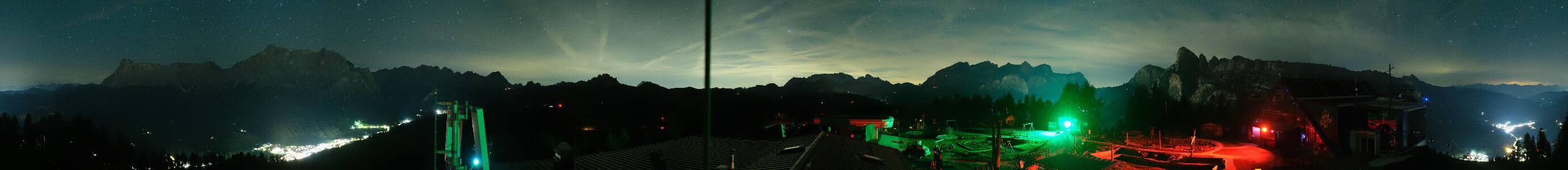 Alta Badia Club Moritzino snow cam captured at 4 October 2026 at 11:55 pm GMT+2