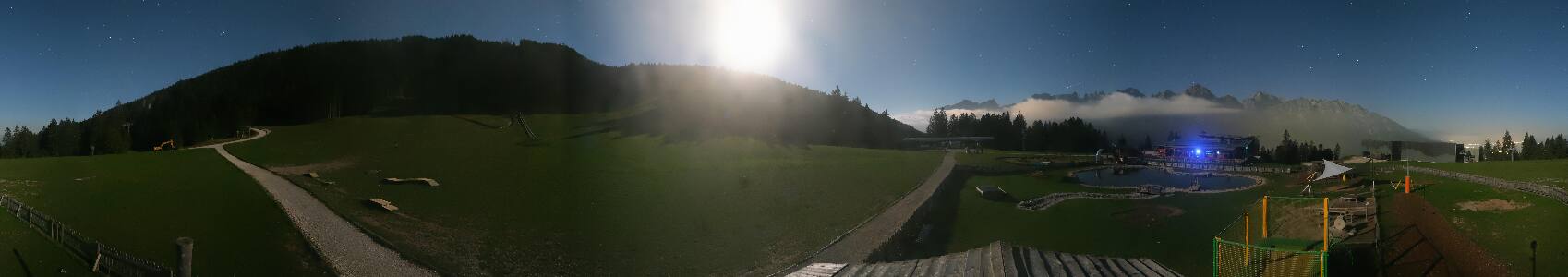 Andalo Dosson snow cam captured at 22 September 2026 at 11:50 pm GMT+2
