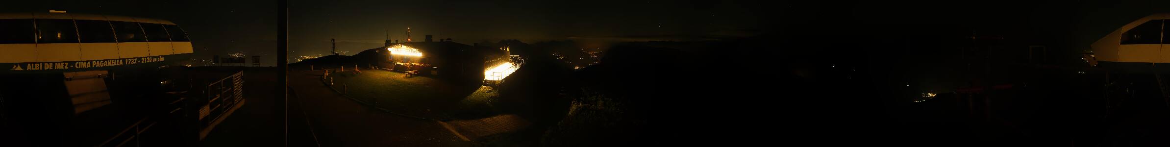Andalo Paganella snow cam captured at 14 September 2026 at 11:52 pm GMT+2