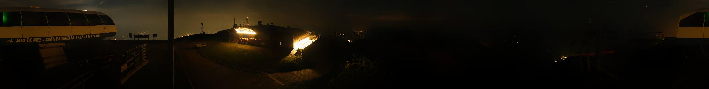 Andalo Paganella snow cam captured at 1 October 2026 at 11:36 pm GMT+2