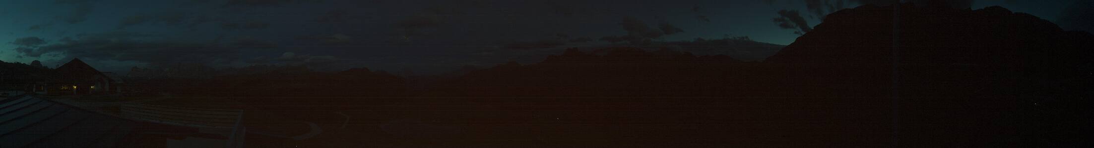 Arabba Bec de Roces snow cam captured at 24 September 2026 at 7:43 pm GMT+2
