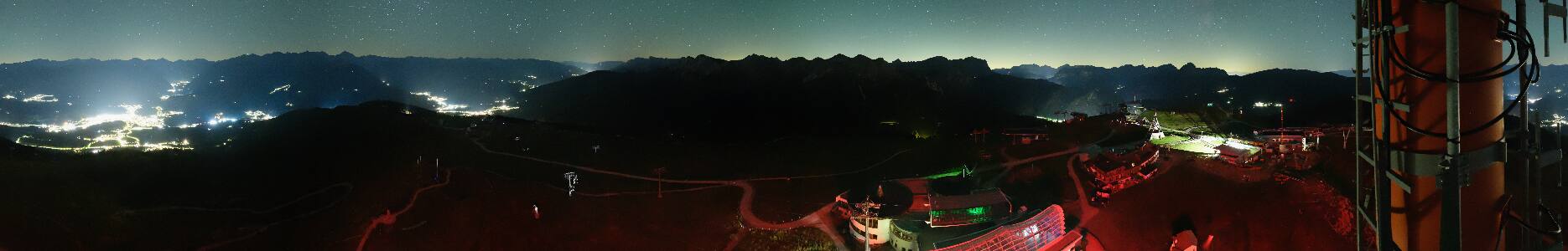 Bruneck Kronplatz snow cam captured at 14 September 2026 at 11:53 pm GMT+2