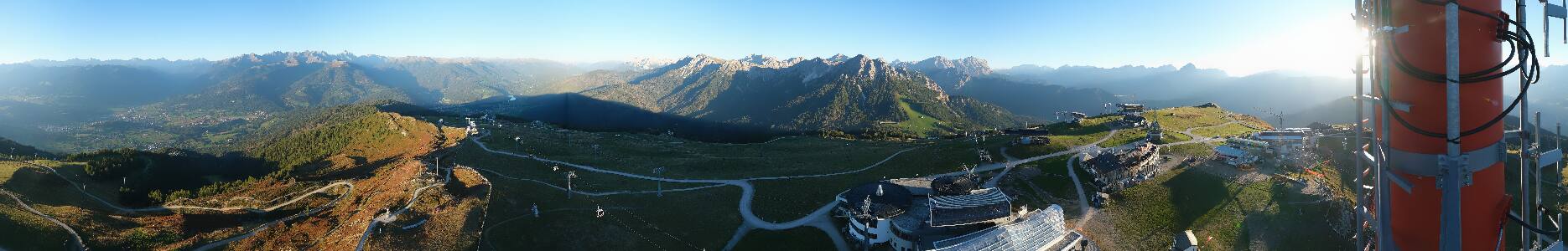 Bruneck Kronplatz snow cam captured at 15 September 2026 at 6:46 pm GMT+2