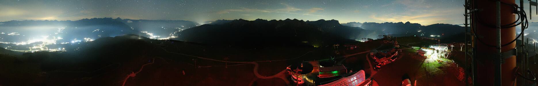 Bruneck Kronplatz snow cam captured at 19 September 2026 at 11:55 pm GMT+2