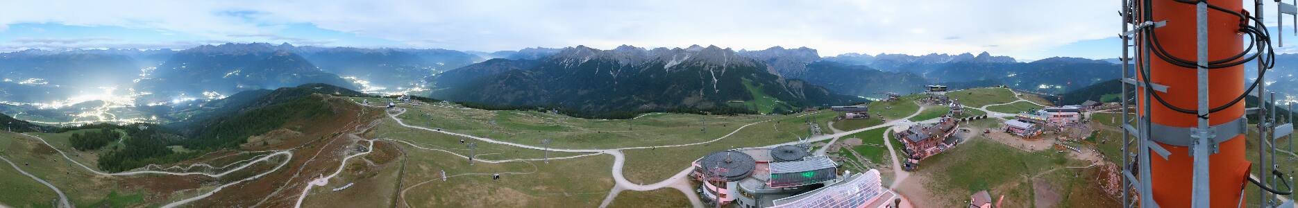 Bruneck Kronplatz snow cam captured at 23 September 2026 at 11:55 pm GMT+2