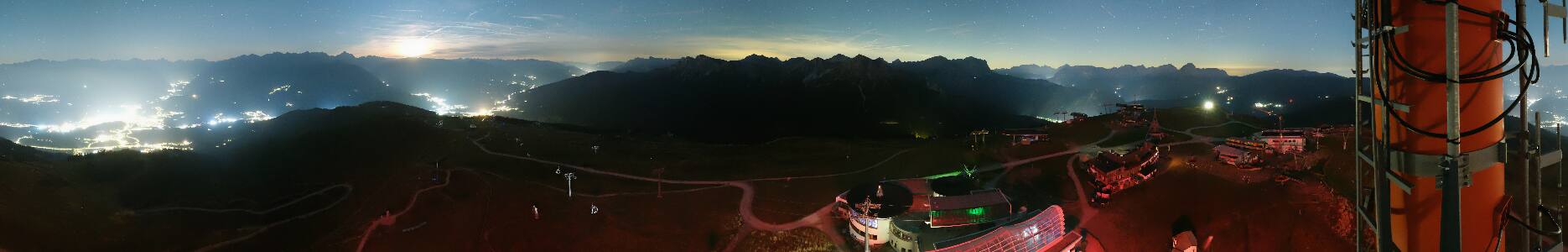 Bruneck Kronplatz snow cam captured at 2 October 2026 at 11:01 pm GMT+2