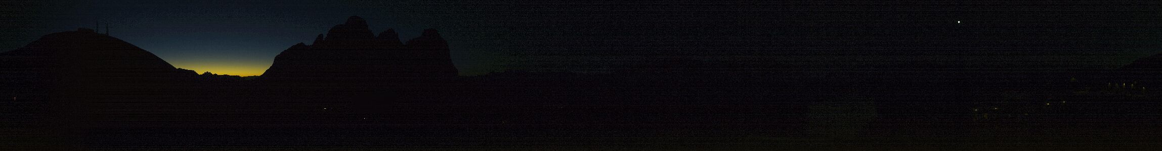 Canazei Col Rodella snow cam captured at 22 September 2026 at 7:52 pm GMT+2