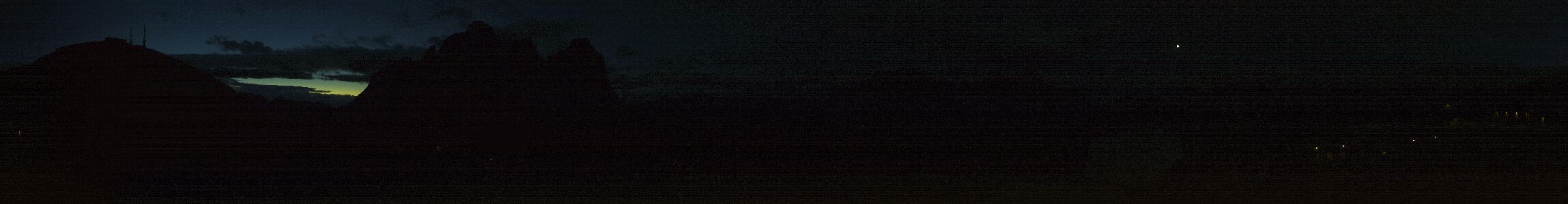 Canazei Col Rodella snow cam captured at 24 September 2026 at 9:12 pm GMT+2
