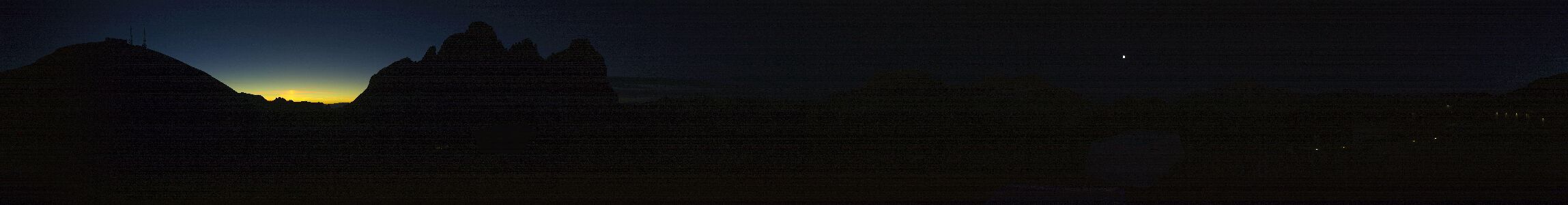 Canazei Col Rodella snow cam captured at 25 September 2026 at 7:46 pm GMT+2