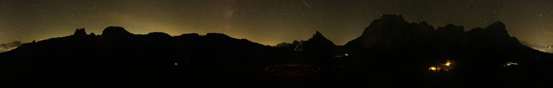 Cortina d'Ampezzo Col Gallina snow cam captured at 11 September 2026 at 11:53 pm GMT+2