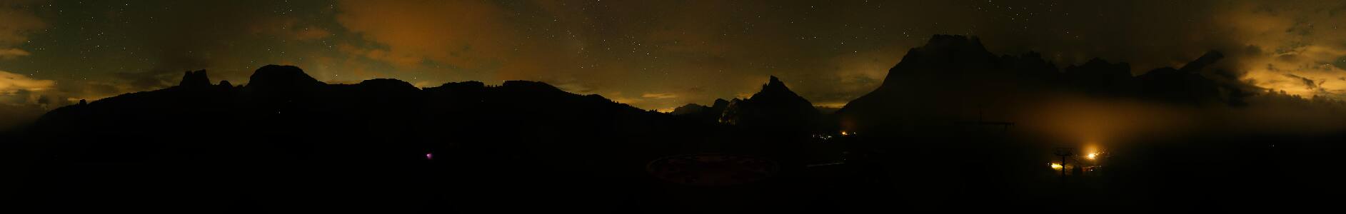 Cortina d'Ampezzo Col Gallina snow cam captured at 18 September 2026 at 11:49 pm GMT+2