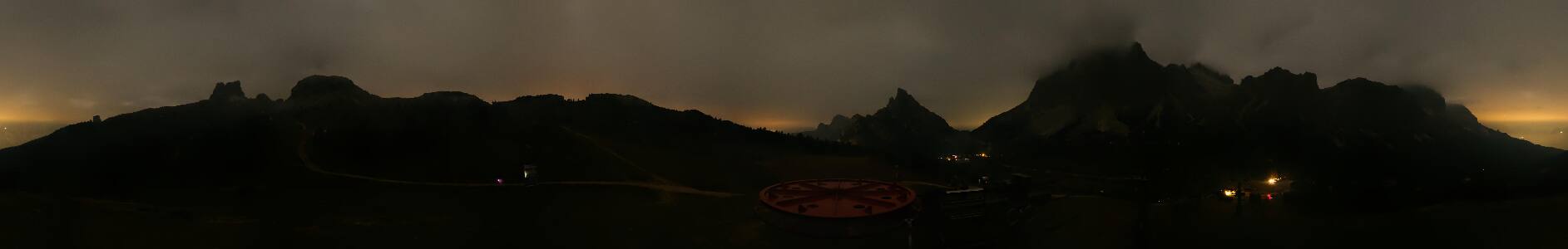 Cortina d'Ampezzo Col Gallina snow cam captured at 30 September 2026 at 11:40 pm GMT+2