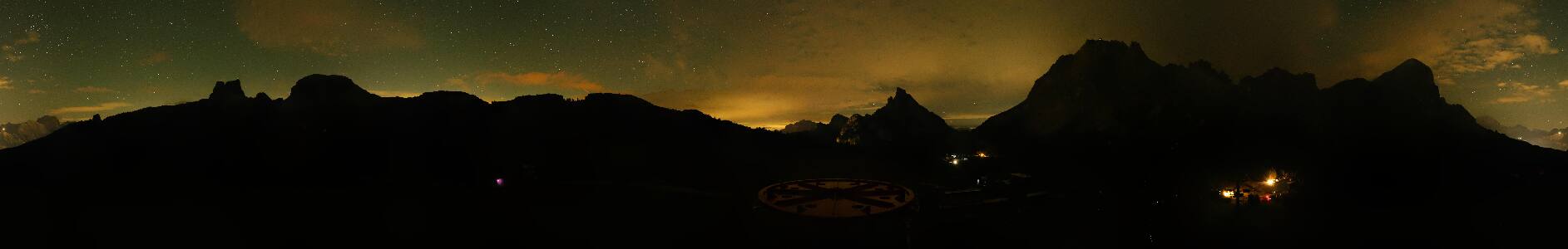 Cortina d'Ampezzo Col Gallina snow cam captured at 5 October 2026 at 11:55 pm GMT+2