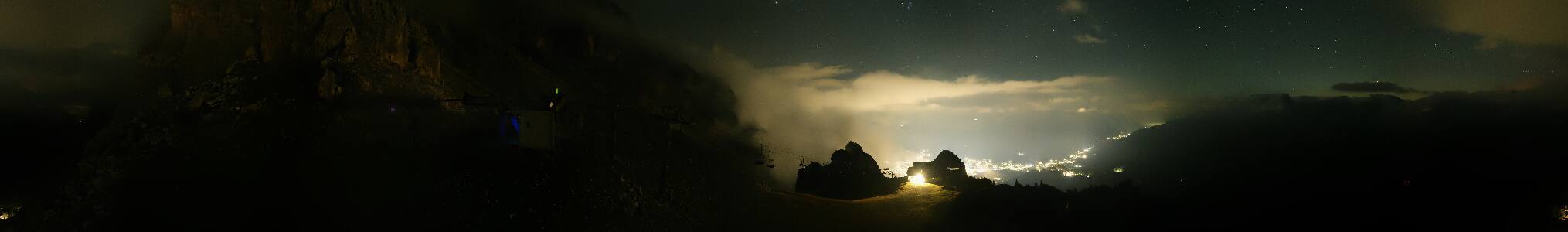Cortina d'Ampezzo Pomedes snow cam captured at 16 September 2026 at 11:58 pm GMT+2