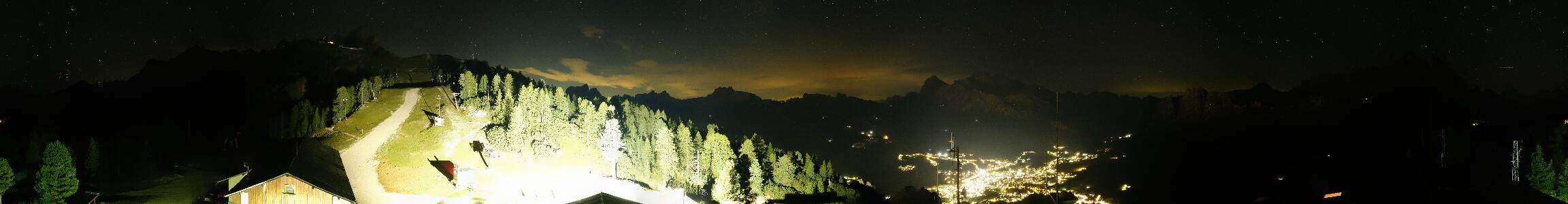 Cortina d'Ampezzo Rifugio Faloria snow cam captured at 12 September 2026 at 11:54 pm GMT+2