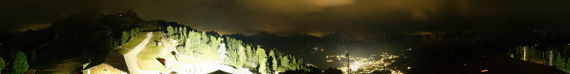 Cortina d'Ampezzo Rifugio Faloria snow cam captured at 13 September 2026 at 11:55 pm GMT+2