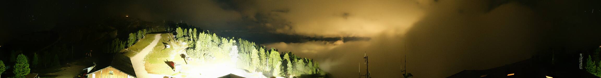 Cortina d'Ampezzo Rifugio Faloria snow cam captured at 17 September 2026 at 11:59 pm GMT+2