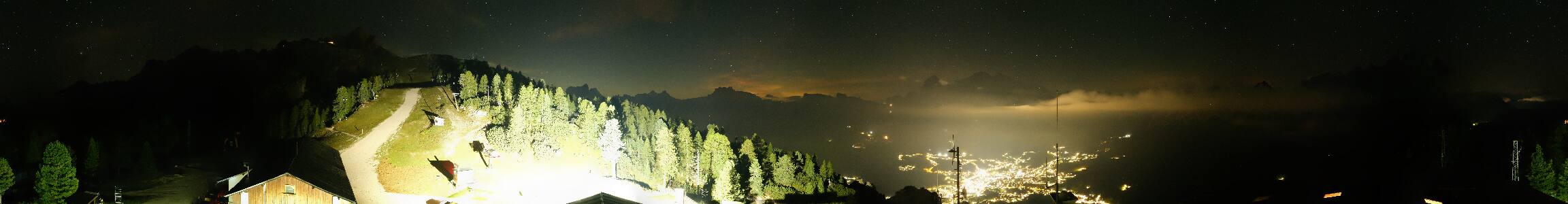 Cortina d'Ampezzo Rifugio Faloria snow cam captured at 19 September 2026 at 11:55 pm GMT+2