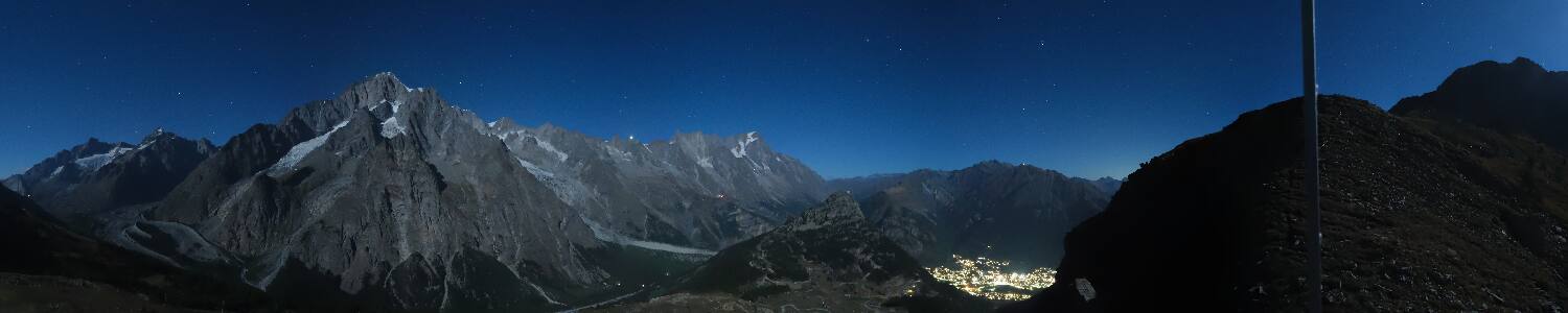 Courmayeur 360 Courmayeur 360 snow cam captured at 23 September 2026 at 11:55 pm GMT+2