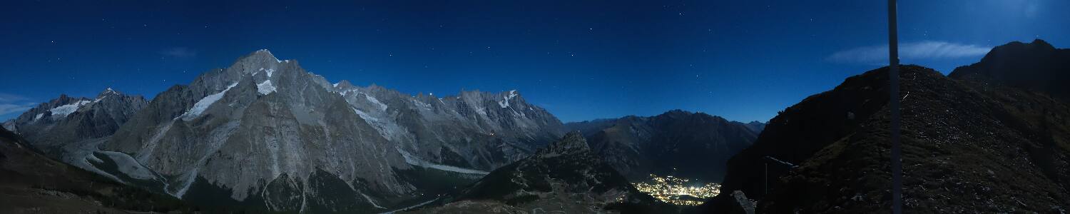 Courmayeur 360 Courmayeur 360 snow cam captured at 25 September 2026 at 11:51 pm GMT+2
