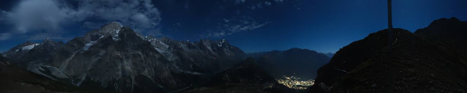 Courmayeur 360 Courmayeur 360 snow cam captured at 27 September 2026 at 11:58 pm GMT+2