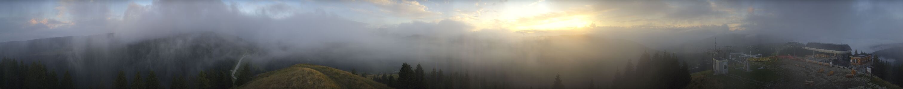 Folgaria Salizzona snow cam captured at 11 September 2026 at 7:29 pm GMT+2