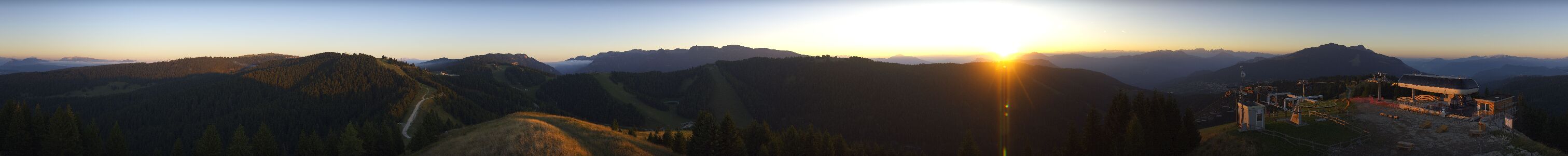 Folgaria Salizzona snow cam captured at 12 September 2026 at 7:31 pm GMT+2