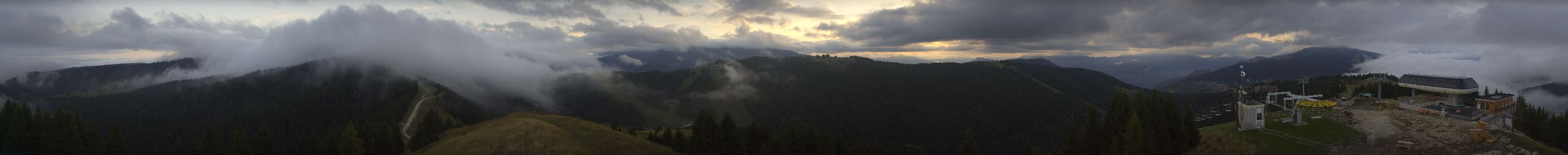 Folgaria Salizzona snow cam captured at 17 September 2026 at 7:25 pm GMT+2