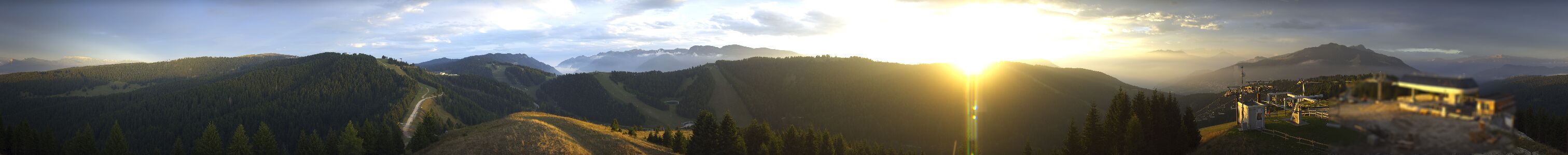 Folgaria Salizzona snow cam captured at 24 September 2026 at 7:04 pm GMT+2